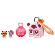Игровой набор 'Микрозверюшки в брелках - Бобёр и Енот', Littlest Pet Shop Teensies [36583]