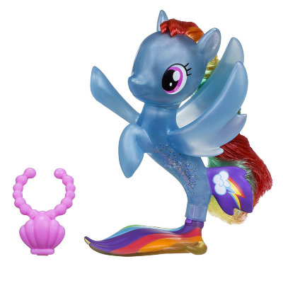 Игровой набор &#039;Пони-русалка Радуга Дэш&#039; (Seapony - Rainbow Dash), из серии &#039;My Little Pony в кино&#039;, My Little Pony, Hasbro [C3334] Игровой набор 'Пони-русалка Радуга Дэш' (Seapony - Rainbow Dash), из серии 'My Little Pony в кино', My Little Pony, Hasbro [C3334]