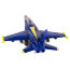 Модель самолета F/A-18 Hornet, синяя, 1:72, Motor Max [76356] - 76356-1.jpg