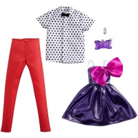 Набор одежды для Барби и Кена, из серии 'Мода', Barbie [GRC97]