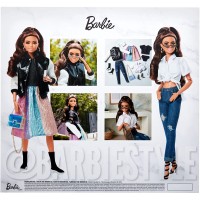 Кукла 'Стиль Барби 4' (BarbieStyle 4), коллекционная, Gold Label Barbie, Mattel [HCB75]