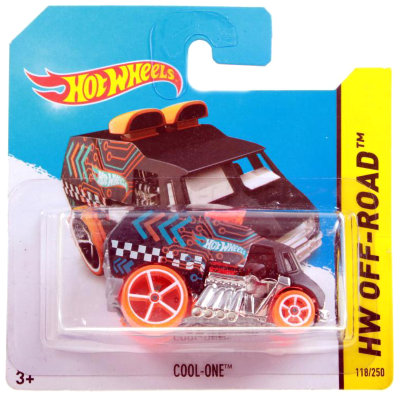 Коллекционная модель автомобиля Cool-One - HW Off-Road 2014, черная, Hot Wheels, Mattel [BFD07] Коллекционная модель автомобиля Cool-One - HW Off-Road 2014, черная, Hot Wheels, Mattel [BFD07]