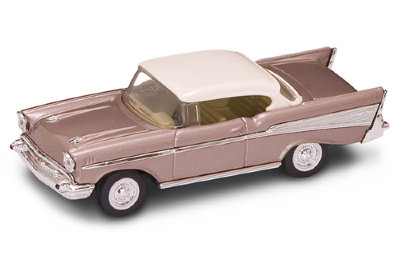 Модель автомобиля Chevrolet Bel Air 1957, светло-коричневый металлик, 1:43, Yat Ming [94201LM] Модель автомобиля Chevrolet Bel Air 1957, светло-коричневый металлик, 1:43, Yat Ming [94201LM]