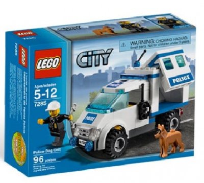 * Конструктор 'Полицейский с автомобилем и собакой', из серии 'Полиция', Lego City [7285] Конструктор 'Полицейский с автомобилем и собакой', из серии 'Полиция', Lego City [7285]