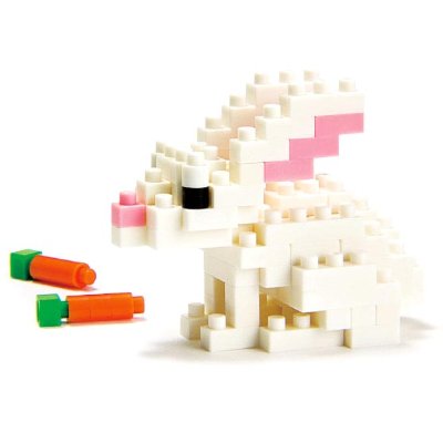 Конструктор 'Кролик' из серии 'Животные', nanoblock [NBC-030] Конструктор 'Кролик' из серии 'Животные', nanoblock [NBC-030]