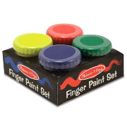 Набор красок для рисования пальцами, 4 цвета, Melissa&Doug [4146]