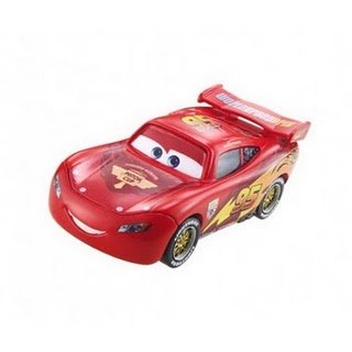 Машинка &#039;Lightning McQueen&#039;, из серии &#039;Тачки-2&#039;, Mattel [W1941/V8870] Машинка 'Lightning McQueen', из серии 'Тачки-2', Mattel [W1941]