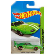Модель автомобиля '1969 Dodge Charger Daytona', зеленый металлик, HW Workshop, Hot Wheels [BFG63]