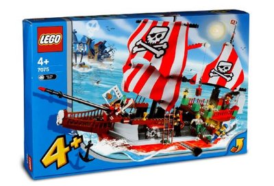 Конструктор &quot;Корабль капитана Рэдберда&quot;, серия Lego Pirates [7075] Конструктор "Корабль капитана Рэдберда", серия Lego Pirates [7075]