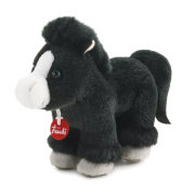 Мягкая игрушка 'Черный конь' в подарочной коробке, 15см, Trudini Classic, Trudi [2901-352]