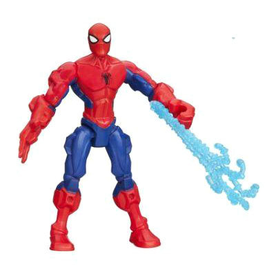 Фигурка-конструктор &#039;Человек-паук&#039; (Spider-Man) 16см, Super Hero Mashers, Hasbro [A6829] Фигурка-конструктор 'Человек-паук' (Spider-Man) 16см, Super Hero Mashers, Hasbro [A6829]