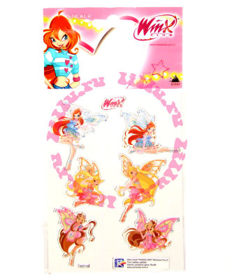 Наклейки 'Winx Club - Энчантикс', на алюминиевой подложке [10509] Наклейки 'Winx Club - Энчантикс', на алюминиевой подложке [10509]