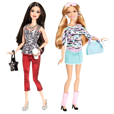 Набор шарнирных кукол Raquelle и Summer, из серии &#039;Дом Мечты Барби&#039; (Barbie Dream House), Mattel [Y7449] Набор шарнирных кукол Raquelle и Summer, из серии 'Дом Мечты Барби' (Barbie Dream House), Mattel [Y7449]