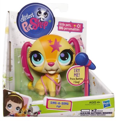 Интерактивная игрушка 'Поющая Собака' из серии 'Поющие петшопы' (Singing Pets), Littlest Pet Shop [A0040] Интерактивная игрушка 'Поющая Собака' из серии 'Поющие петшопы' (Singing Pets), Littlest Pet Shop [A0040]