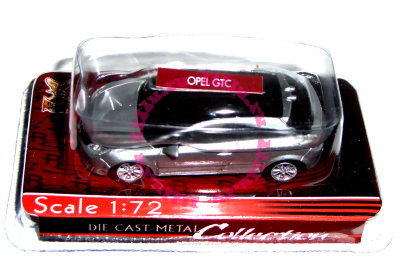 Модель автомобиля Opel GTC 1:72, серебристая, Yat Ming [72000-40] Модель автомобиля Opel GTC 1:72, серебристая, Yat Ming [72000-40]