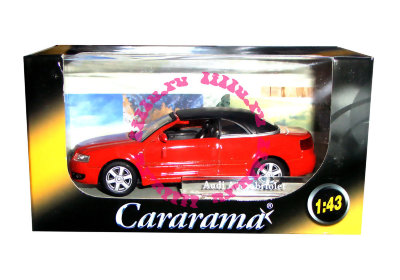 Модель автомобиля Audi A4 Cabriolet, 1:43, красная, Cararama [143ND-26] Модель автомобиля Audi A4 Cabriolet, 1:43, красная, Cararama [143ND-26]