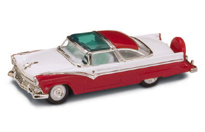 Модель автомобиля Ford Crown Victoria 1955, бело-красная, 1:43, Yat Ming [94202R] Модель автомобиля Ford Crown Victoria 1955, бело-красная, 1:43, Yat Ming [94202R]