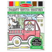 Блокнот с водными раскрасками 'Транспорт', Melissa&Doug [4164]