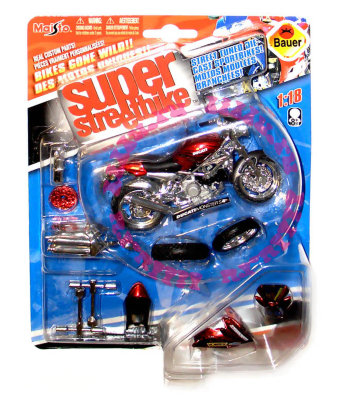 Модель мотоцикла Ducati Monster S4, 1:18, из серии Super Streetbike, Maisto [35014-01] Модель мотоцикла Ducati Monster S4, 1:18, из серии Super Streetbike, Maisto [35014b-01]