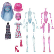 Конструктор двух кукол 'Девочка-ледышка и девочка-пузырь', серия 'Создай монстра', 'Школа Монстров', Monster High, Mattel [Y0417]