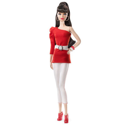 Кукла Барби из серии &#039;Красная коллекция&#039;, специальный выпуск, Barbie Black Label, коллекционная Mattel [V9316] Кукла Барби из серии 'Красная коллекция', специальный выпуск, Barbie Black Label, коллекционная Mattel [V9316]