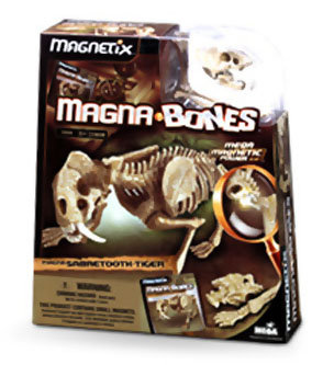 Конструктор магнитный Magna-Bones &#039;Sabretooth Tiger&#039;, Mega Bloks [29606] Конструктор магнитный Magna-Bones 'Sabretooth Tiger' [29606]