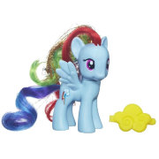 Пони Rainbow Dash со сверкающей гривой, из серии 'Сила Радуги' (Rainbow Power), My Little Pony [A5622/A9973]
