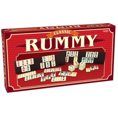Игра настольная &#039;Румми&#039; (RUMMY), подарочное издание, Tactic [02324] Игра настольная 'Румми' (RUMMY), подарочное издание, Tactic [02324]