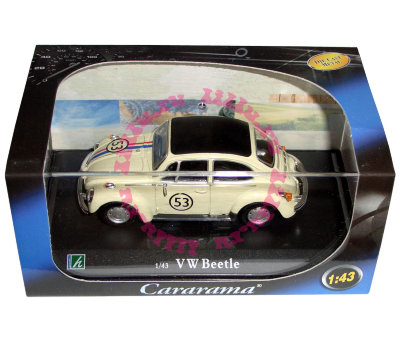 Модель автомобиля VW Beetle, в пластмассовой коробке, 1:43, Cararama [251XPND-13] Модель автомобиля VW Beetle, в пластмассовой коробке, 1:43, Cararama [251XPND-13]