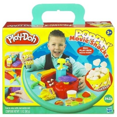 Набор для детского творчества с пластилином 'Популярные закуски' (Poppin’ Movie Snacks), Play-Doh/Hasbro [20691] Набор для детского творчества с пластилином 'Популярные закуски' (Poppin’ Movie Snacks), Play-Doh/Hasbro [20691]