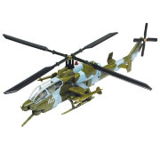 Модель вертолета Bell AH-1Z Viper, зелено-голубая, 1:48, Motor Max [76315]