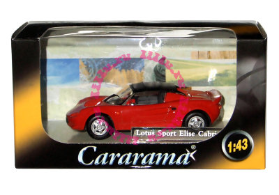 Модель автомобиля Lotus Sport Elise Cabriolet, красная, 1:43, Cararama [143ND-20] Модель автомобиля Lotus Sport Elise Cabriolet, красная, 1:43, Cararama [143ND-20]