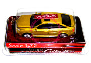 Модель автомобиля Opel Vectra GTS 1:72, желтый металлик, Yat Ming [72000-41]