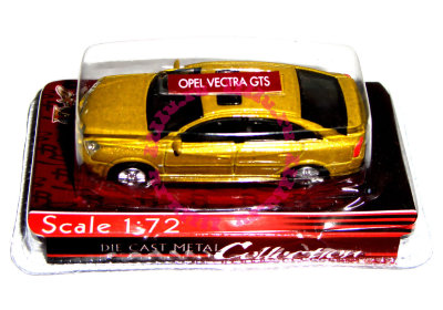 Модель автомобиля Opel Vectra GTS 1:72, желтый металлик, Yat Ming [72000-41] Модель автомобиля Opel Vectra GTS 1:72, желтый металлик, Yat Ming [72000-41]
