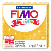 Полимерная глина FIMO Kids, блестящая золотая, 42г, FIMO [8030-112]