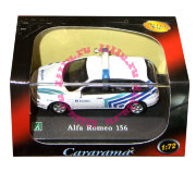 Модель полицейского автомобиля Alfa Romeo 156 1:72, Cararama [171XND-01]