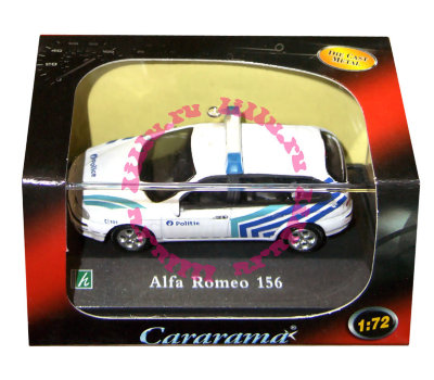 Модель полицейского автомобиля Alfa Romeo 156 1:72, Cararama [171XND-01] Модель полицейского автомобиля Alfa Romeo 156 1:72, Cararama [171XND-01]