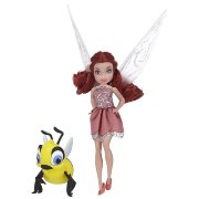 Кукла феечка Rosetta (Розетта) и пчела, 12 см, Disney Fairies, Jakks Pacific [16675]
