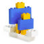 Конструктор "Начальный набор кирпичиков", серия Lego Creative Building [5574]  - lego-5574-3.jpg