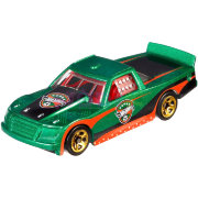 Коллекционная модель автомобиля 'Circle Trucker', зелено-черная, специальная серия 'Футбол', Hot Wheels, Mattel [DJL44]