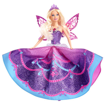 Кукла Барби &#039;Принцесса-фея&#039; и DVD-диск с м/ф &#039;Марипоса и Принцесса-фея&#039;, Barbie Mariposa, Mattel [Y6373+DVD] Кукла Барби 'Принцесса-фея' и DVD-диск с м/ф 'Марипоса и Принцесса-фея', Barbie Mariposa, Mattel [Y6373+DVD]