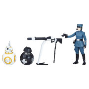 Набор фигурок 'Роза' (Rose - First Order Disguise), BB-8 и BB-9E, 9 см, из серии 'Star Wars' (Звездные войны), Force Link 2.0, Hasbro [E1322]