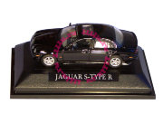 Модель автомобиля Jaguar S-Type R 1:72, черная, в пластмассовой коробке, Yat Ming [73000-11]
