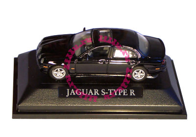Модель автомобиля Jaguar S-Type R 1:72, черная, в пластмассовой коробке, Yat Ming [73000-11] Модель автомобиля Jaguar S-Type R 1:72, черная, в пластмассовой коробке, Yat Ming [73000-11]