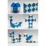 Головоломка 'Змейка большая' (Rubik's Twist), сине-белая, Rubiks [5002-2] - КР5002-4.jpg