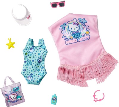 Набор одежды для Барби, из специальной серии &#039;Hello Kitty&#039;, Barbie [GJG41] Набор одежды для Барби, из специальной серии 'Hello Kitty', Barbie [GJG41]