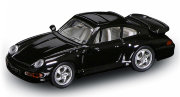 Модель автомобиля Porsche 993 turbo, черная, 1:43, Yat Ming [94219BK]