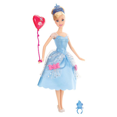 Кукла &#039;Золушка на вечеринке&#039; (Party Princess - Cinderella), 28 см, из серии &#039;Принцессы Диснея&#039;, Mattel [X9354] Кукла 'Золушка на вечеринке' (Party Princess - Cinderella), 28 см, из серии 'Принцессы Диснея', Mattel [X9354]