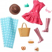 Набор одежды и аксессуаров для Барби из серии 'Жизнь в городе' (Life in the City), Barbie, Mattel [HGX50]