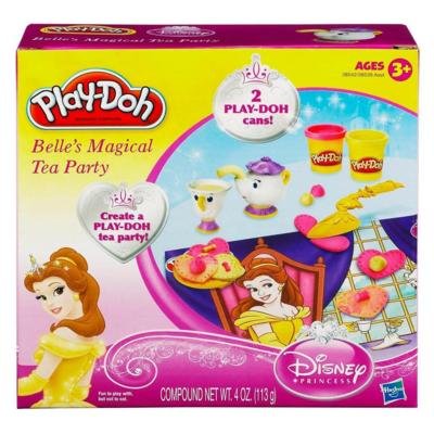 Набор для детского творчества с пластилином 'Чайная вечеринка Бель', Play-Doh/Hasbro [38542] Набор для детского творчества с пластилином 'Чайная вечеринка Бель', Play-Doh/Hasbro [38542]